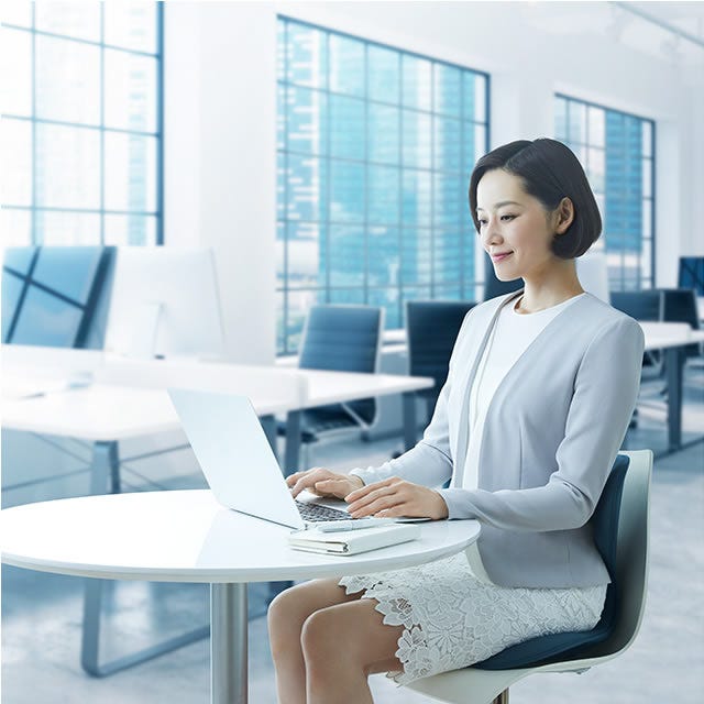 MTG スタイルスマート ブラウン (1個) 椅子 座椅子 イス クッション