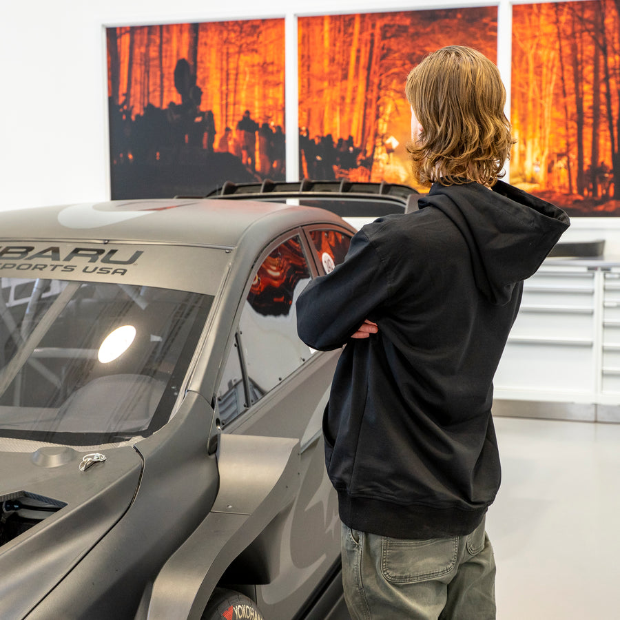 Subaru Motorsports USA | Project Midnight | Embossed Hoodie