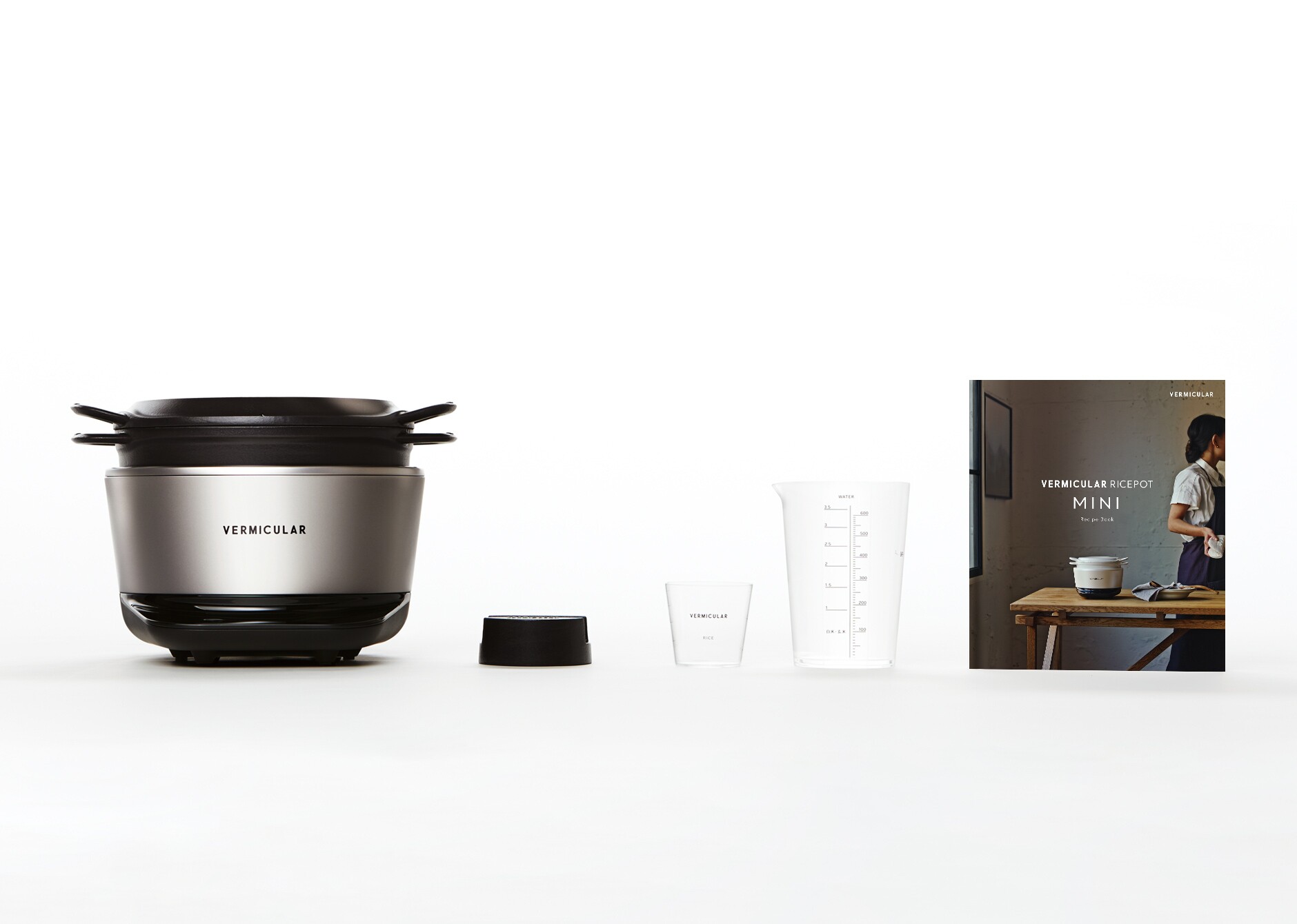 バーミキュラ ライスポットミニ（3合炊き）[トリュフグレー