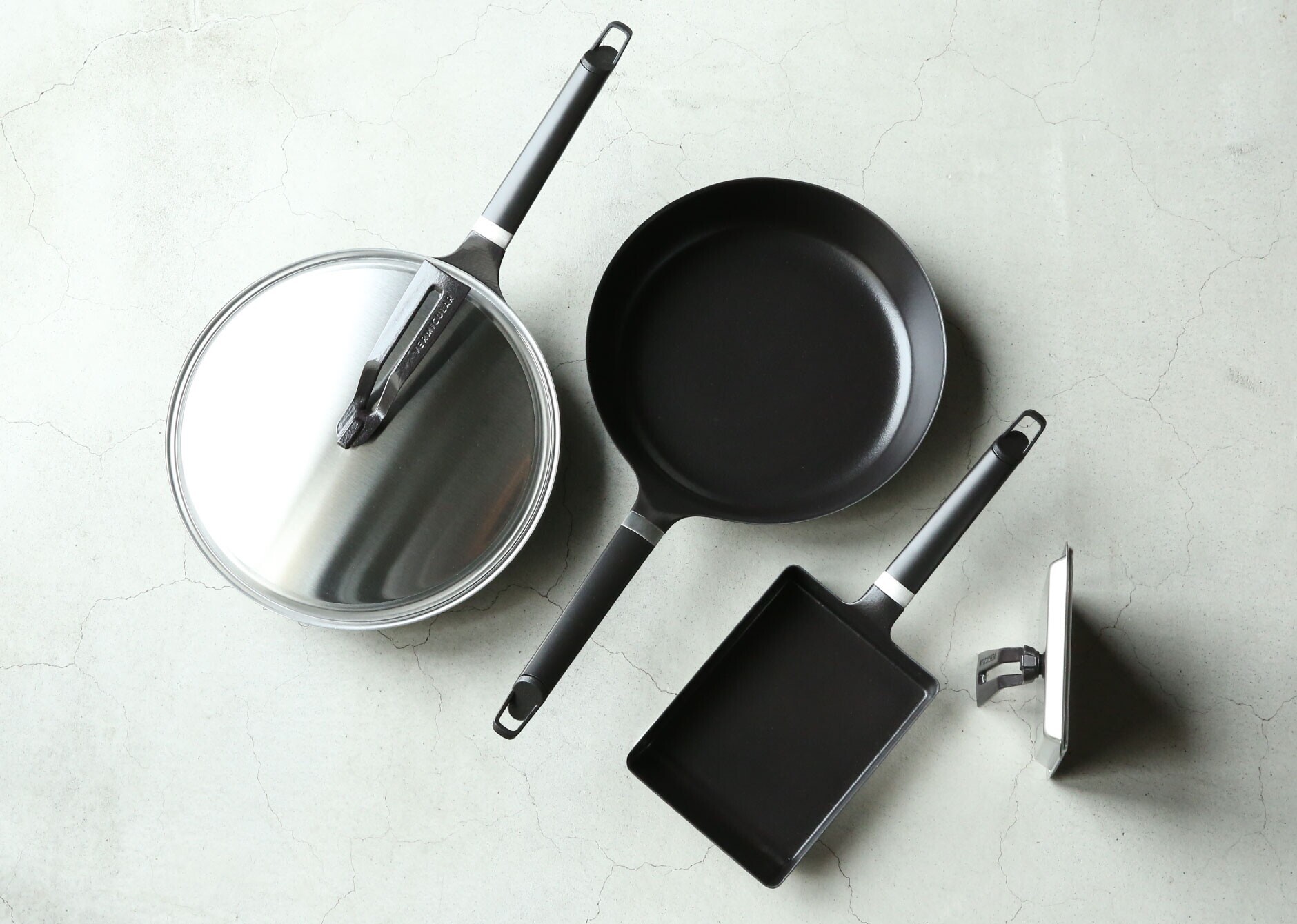 オーブンセーフスキレット EGG & TOAST 【ステンレスリッドセット