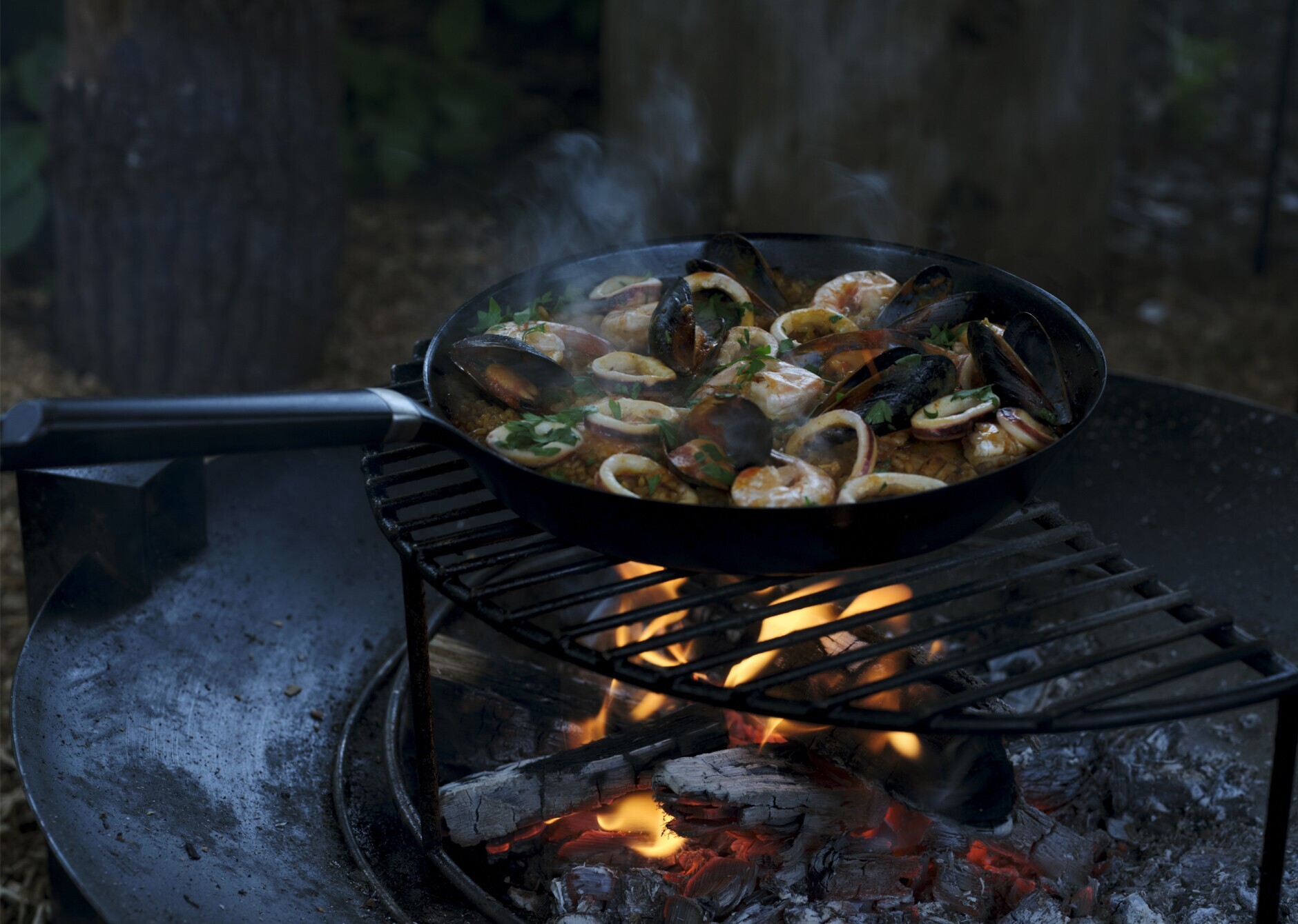 オーブンセーフスキレット 26cm DEEP 【ステンレスリッドセット