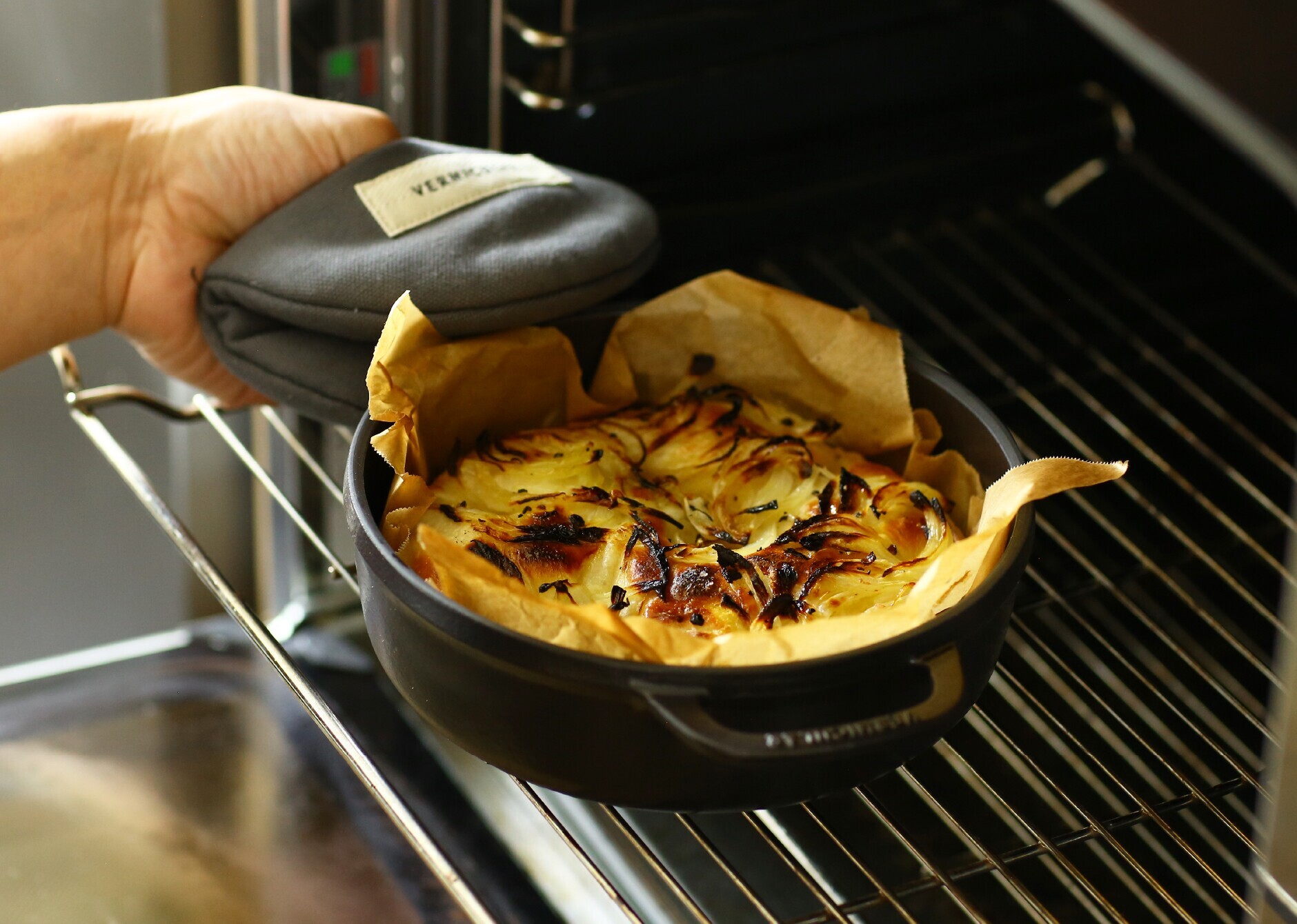 オーブンポット 2 18cm Shallow ベーシックノブ＆リッドスタンド