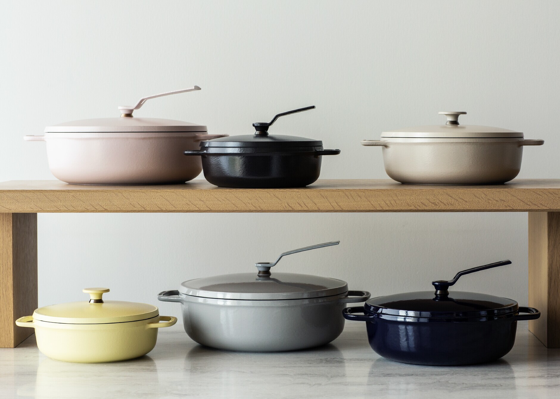 オーブンポット 2 26cm Shallow ベーシックノブ＆リッドスタンド