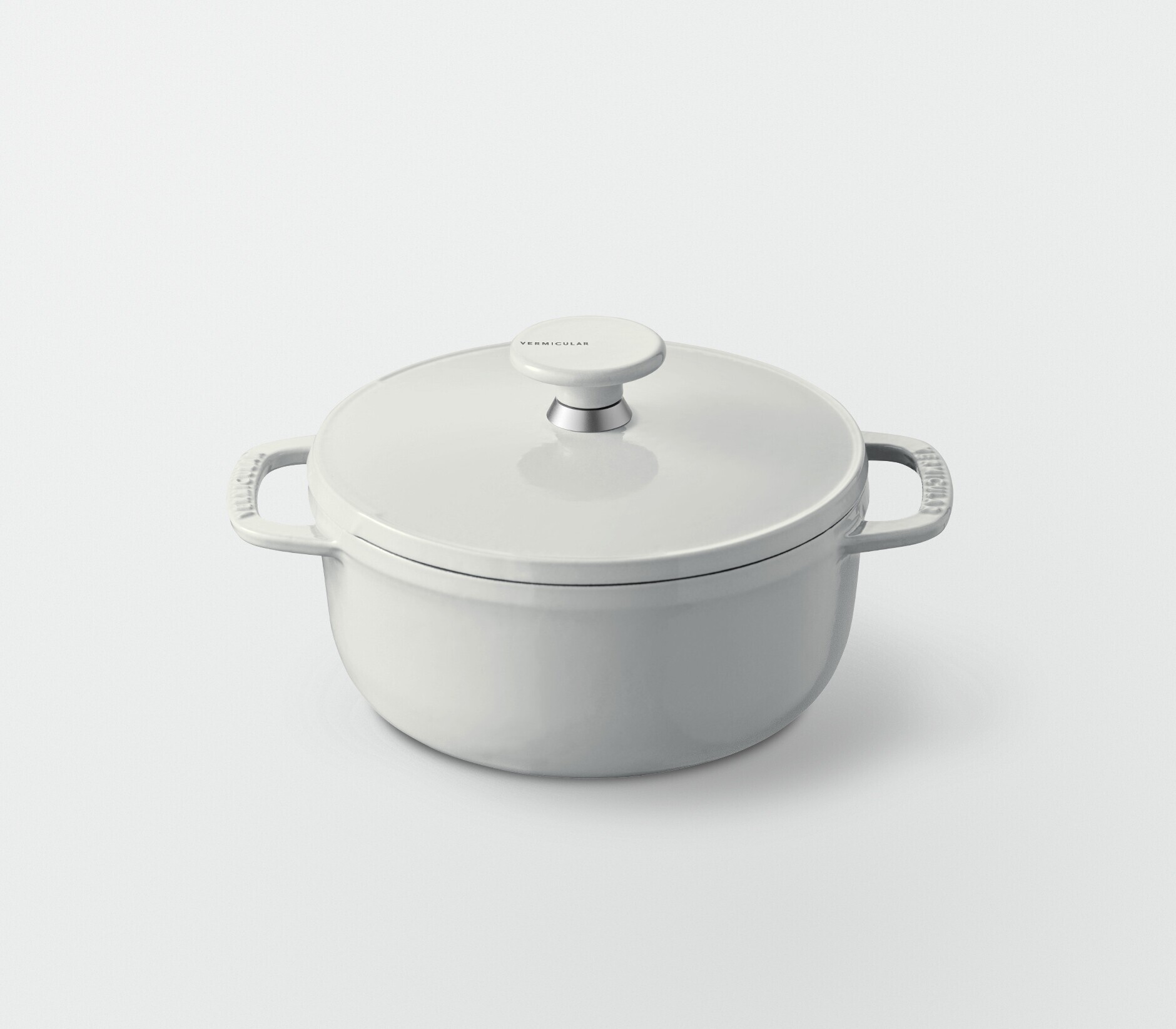 オーブンポット 2 MINI 14cm ベーシックノブ[シーソルトホワイト