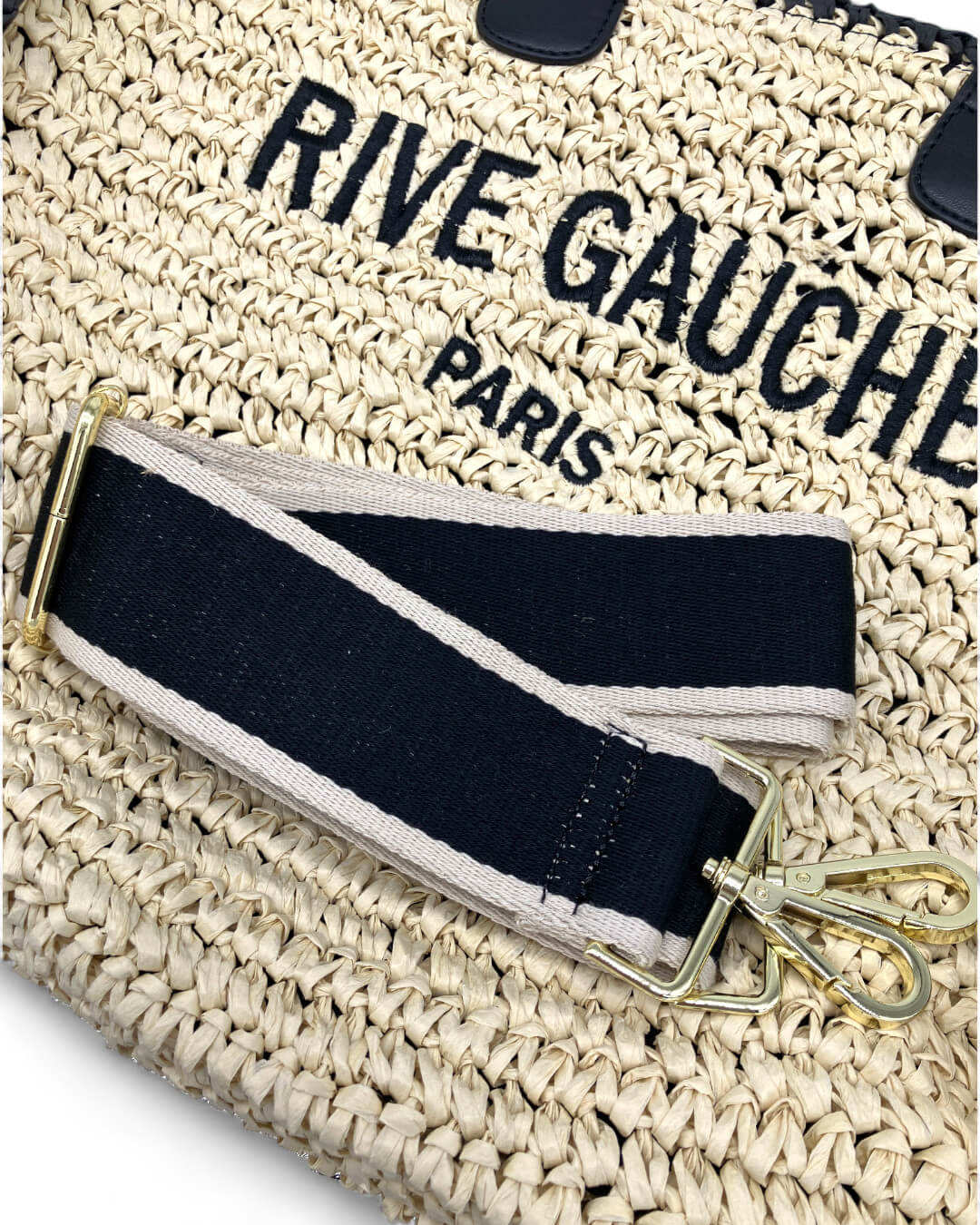 RIVE GAUCHE ロゴ 編みハンドバッグ【6389】◇送料無料｜Vimoda通販