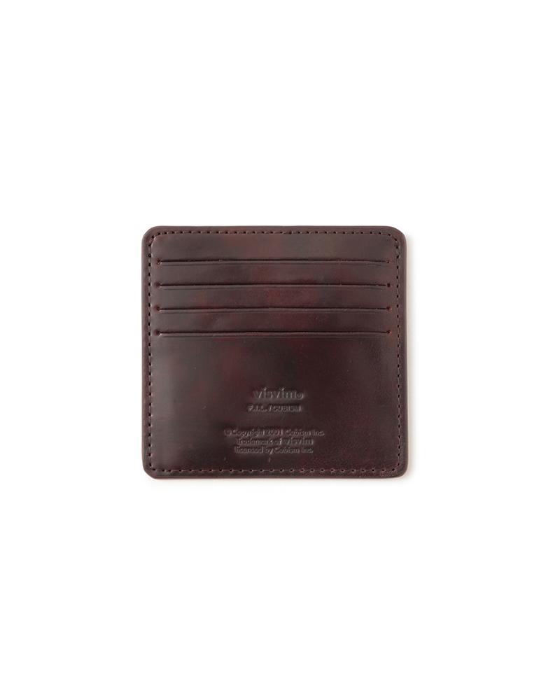 LEATHER CARD CASE (CORDOVAN) | Visvim Official North American Web