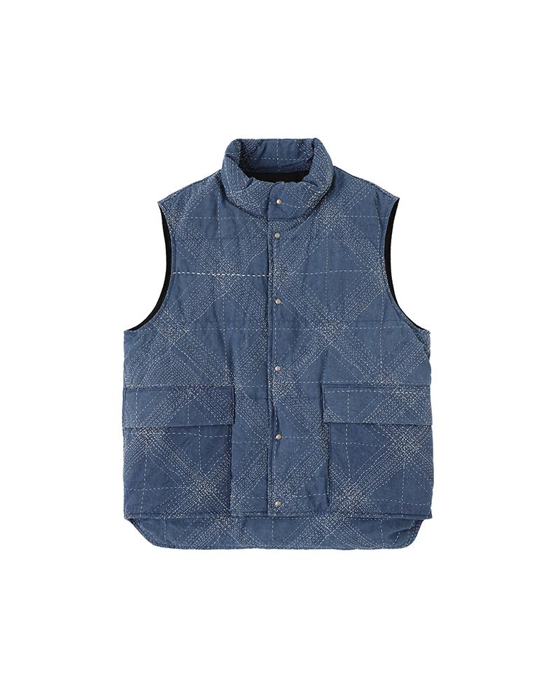 WALKER DOWN VEST SASHIKO | Visvim Official North American Web Store