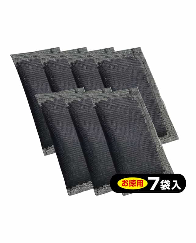 ジェックス 金魚・メダカの活性炭お徳用 7袋入（4972547042026