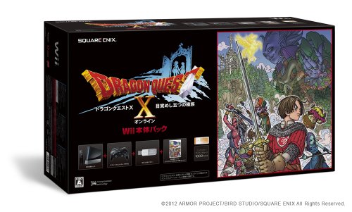 楽天市場】【中古】 ドラゴンクエストX Wii本体パック (RVL-S-KABR