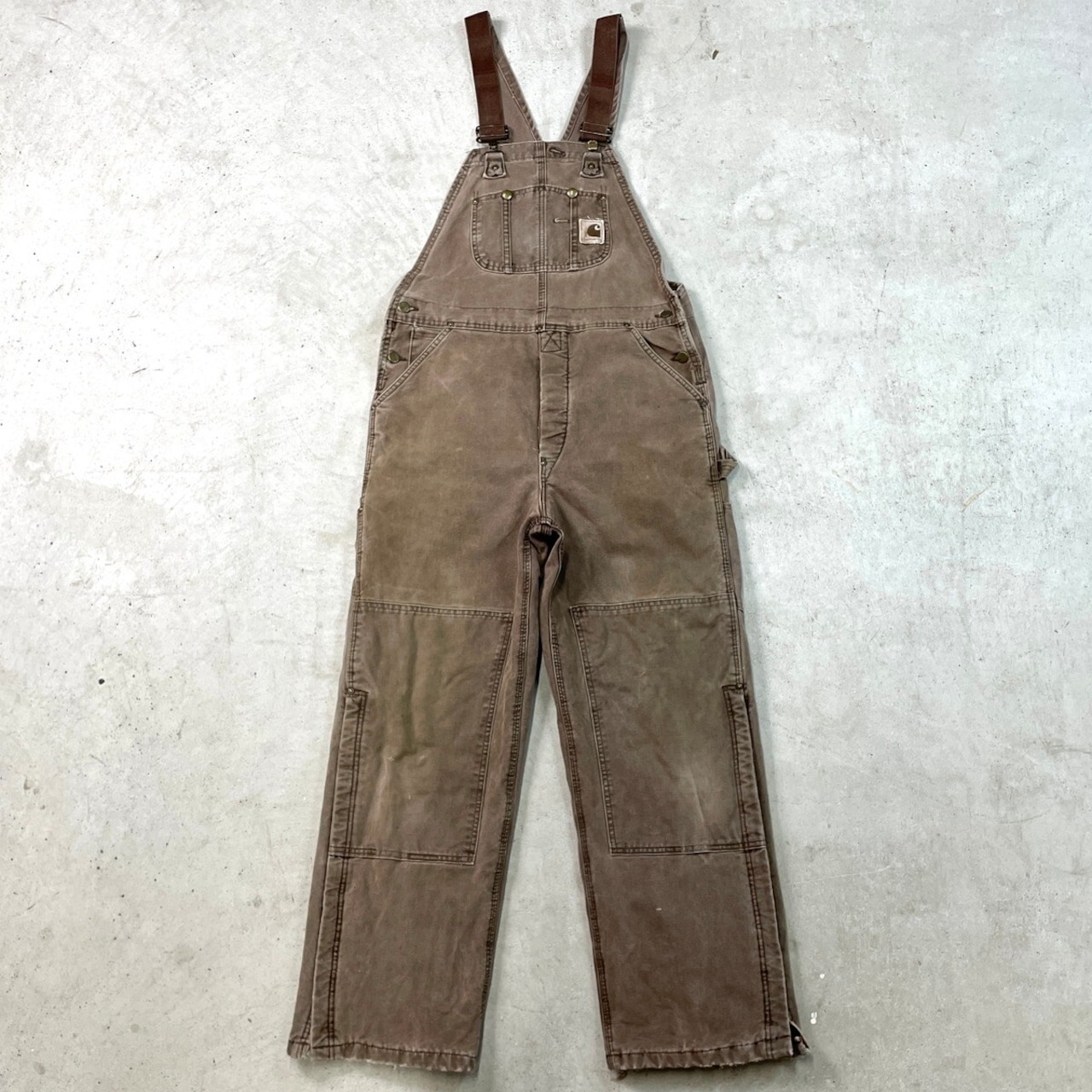 楽天市場】Carhartt カーハート 中綿 オーバーオール ダブルニー 裏地