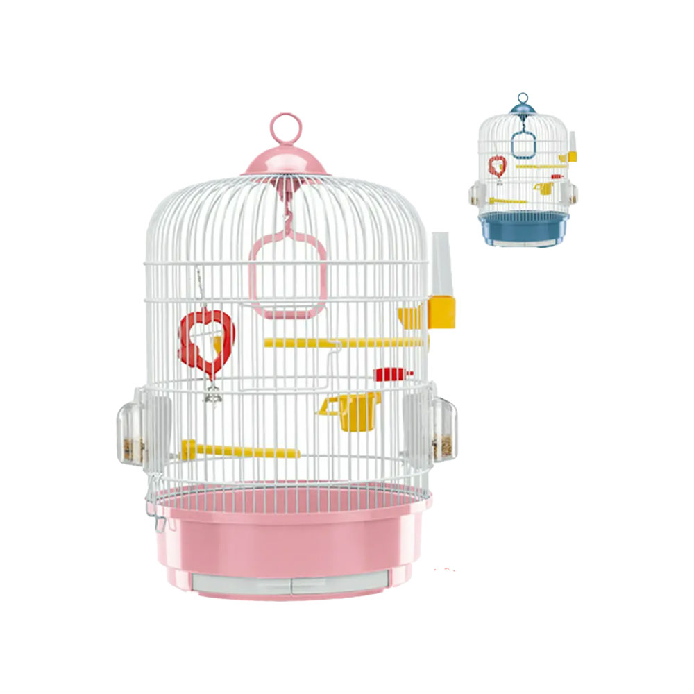 楽天市場】鳥かご HOEI 丸籠 R440M−P 半月スタンド セット