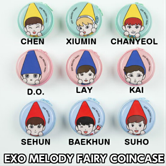 楽天市場】送料無料！EXO MELODY FAIRY-BADGE メンバー別選択 SUM 公式