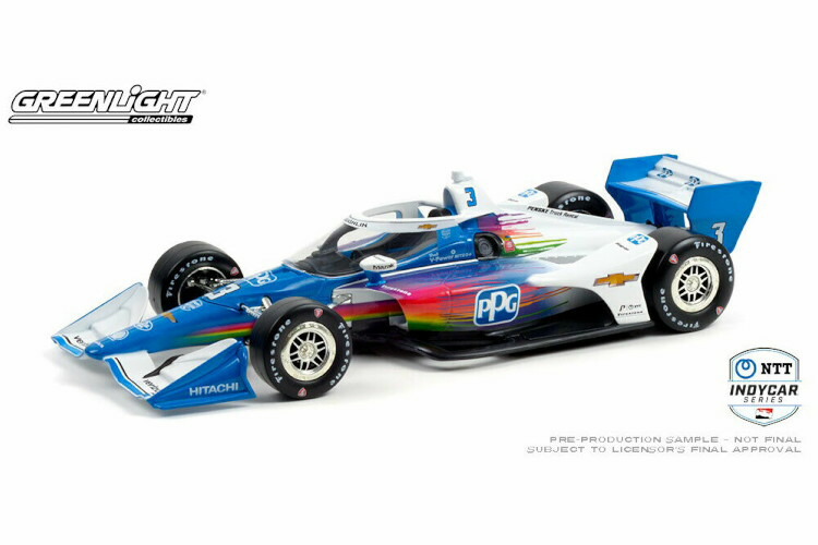 楽天市場】GREENLIGHT 1/18 シボレー チーム ペンスキー ペンゾイル #3