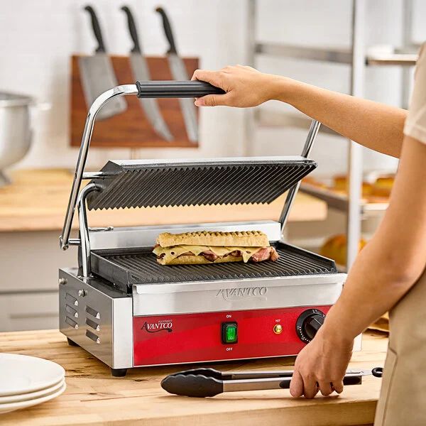 楽天市場】サンテック プレスグリルメーカー (パニーニメーカー) 1連式
