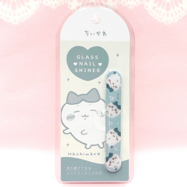 楽天市場】ちいかわ グッズ ガラスシャイナー ハチワレ ケース付き 爪