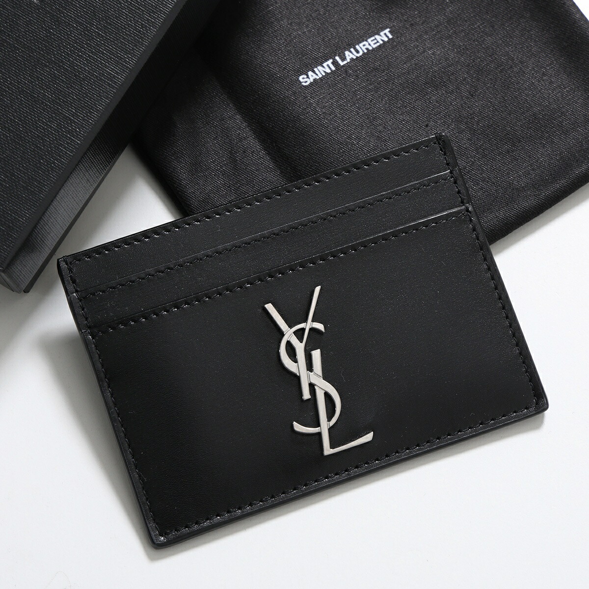 楽天市場】SAINT LAURENT サンローラン カードケース 4856310SX0E