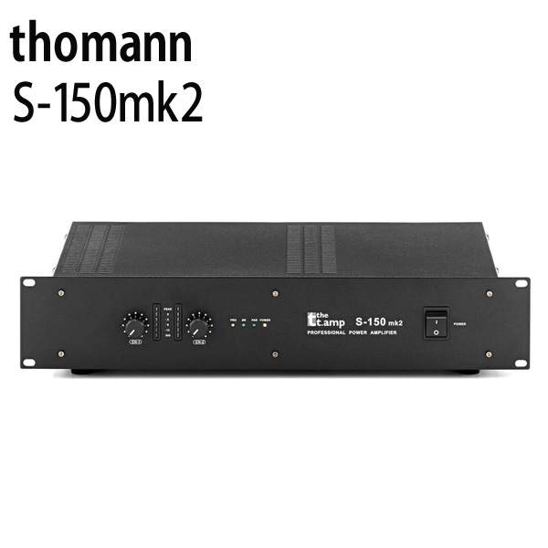 楽天市場】thomann (トーマン) / S-75mk2 - パワーアンプ - [45W+45W
