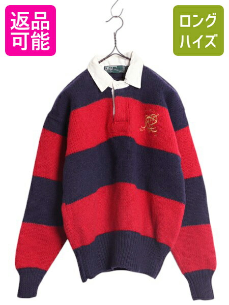 楽天市場】ラグビー ラルフローレン シェットランド ウール ニット