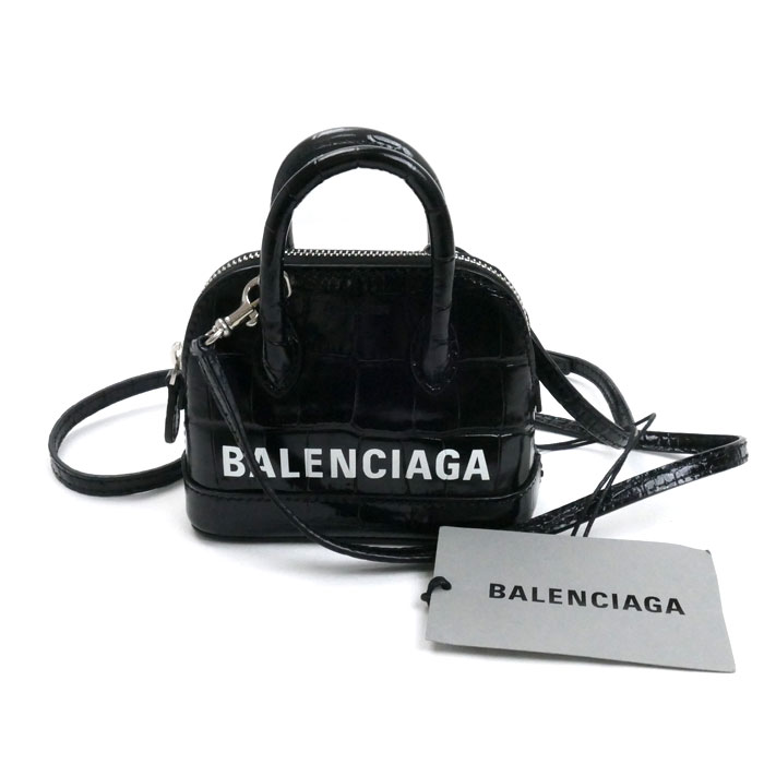 楽天市場】BALENCIAGA バレンシアガ WAVE XS ウェーブ ハンドバッグ