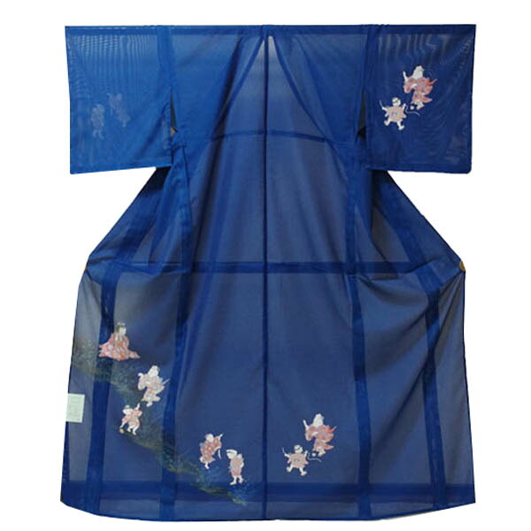 楽天市場】【絽付下げ】仕立上り【日本製】古風な平安京風 紫（045