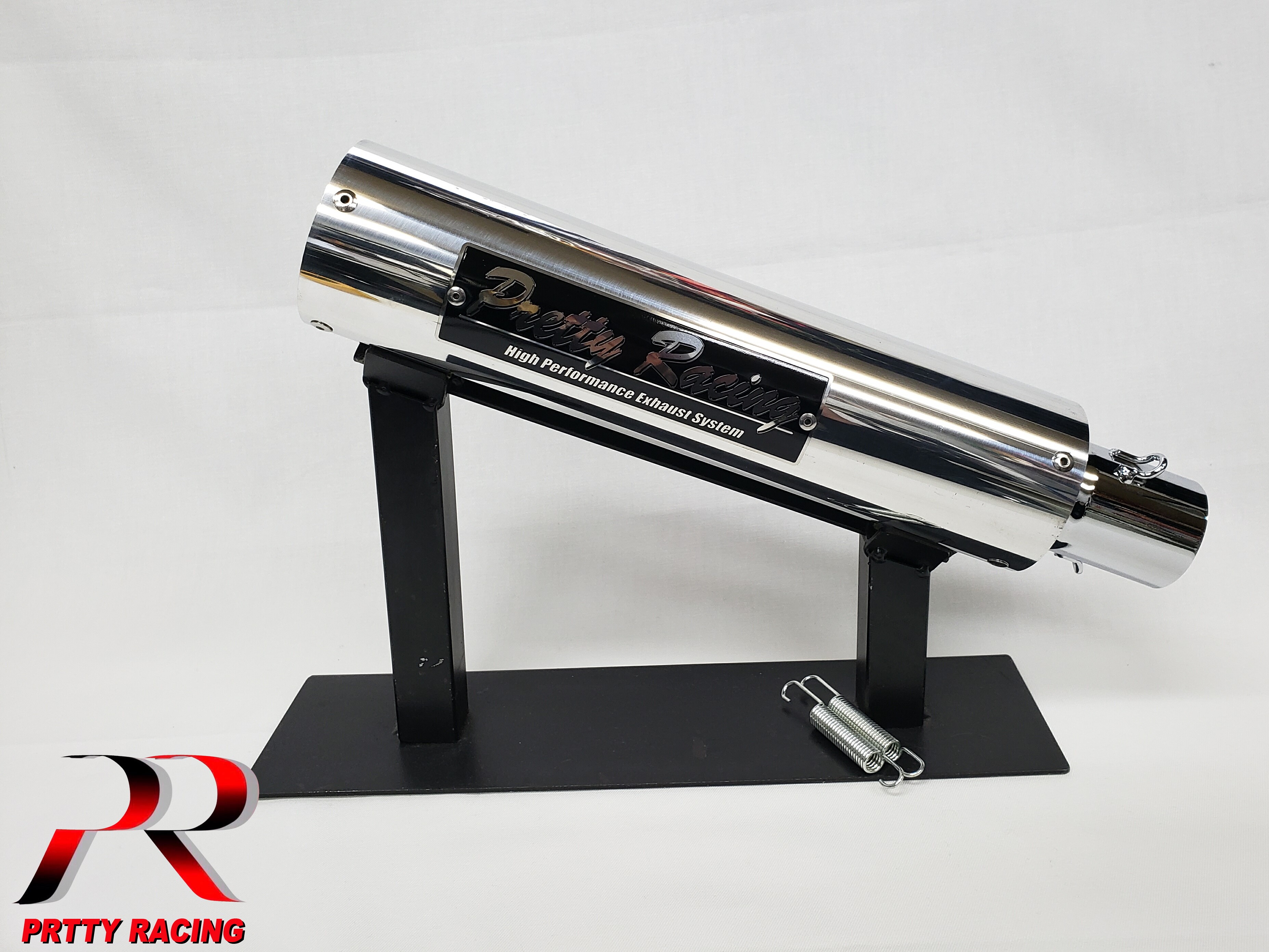 楽天市場】42.7π PRETTY製 アルミサイレンサー2 プレート付 バリオス