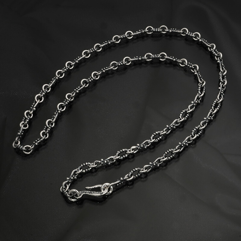 楽天市場】【ロイヤルオーダー】シルバーチェーンネックレス