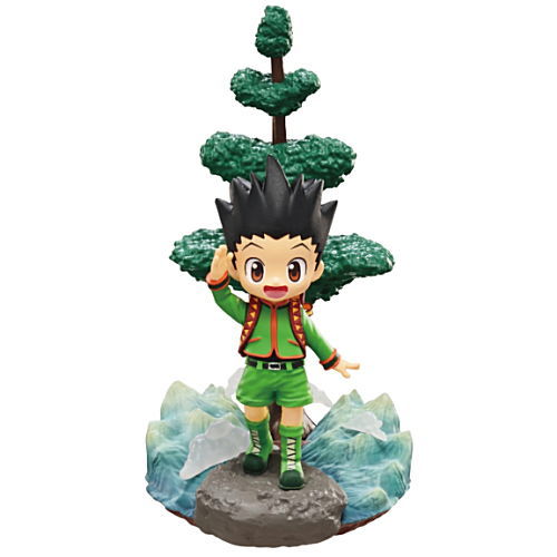 楽天市場】HUNTER×HUNTER ひっかけフィギュア3 [1.ゴン(タキシード