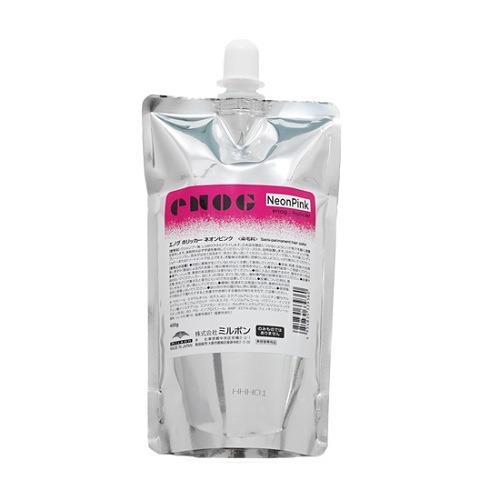 楽天市場】ミルボン エノグ ヘアカラー ホリッカーネオンピンク 400g