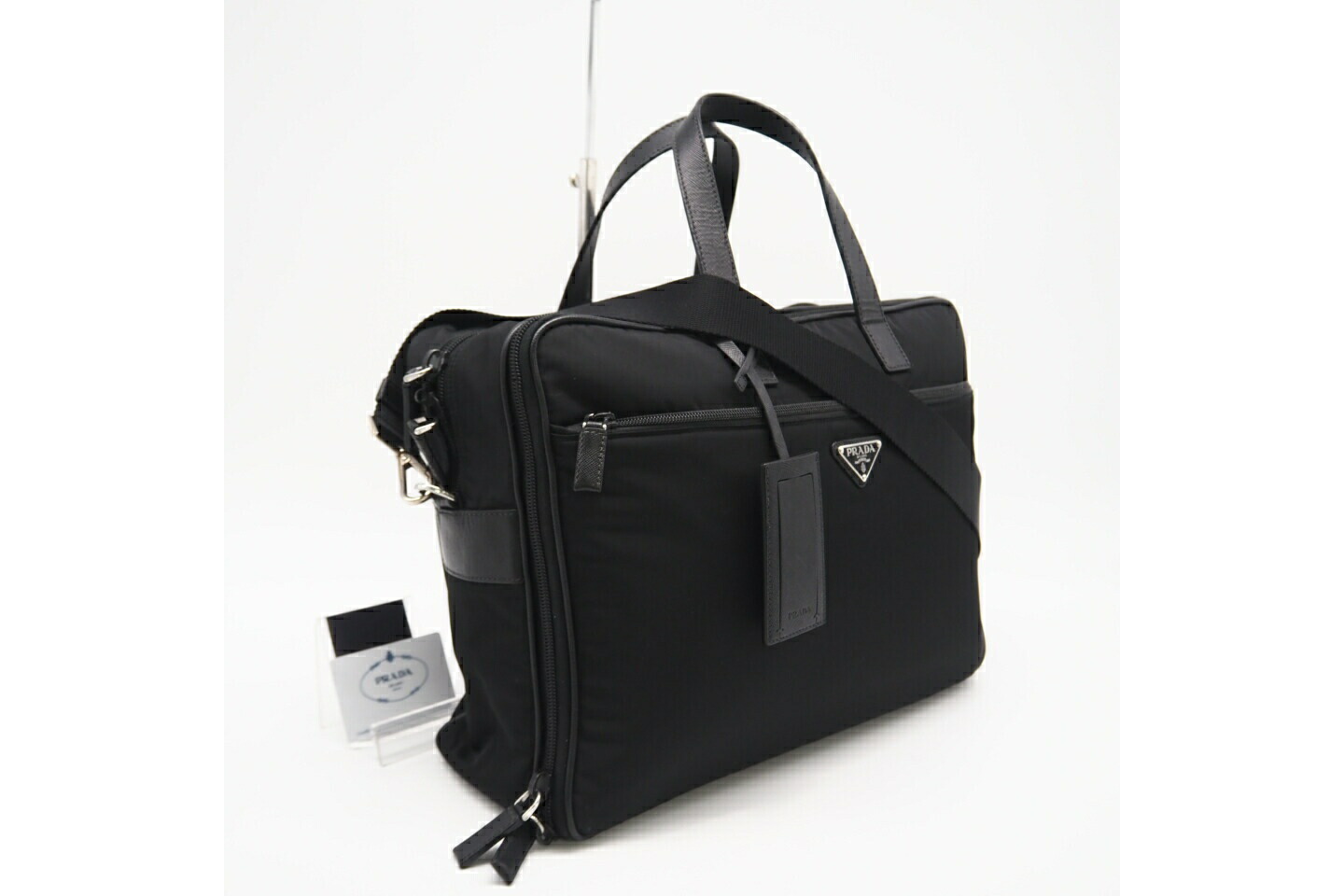 楽天市場】PRADA プラダ ブリーフケース ビジネスバッグ トラベル