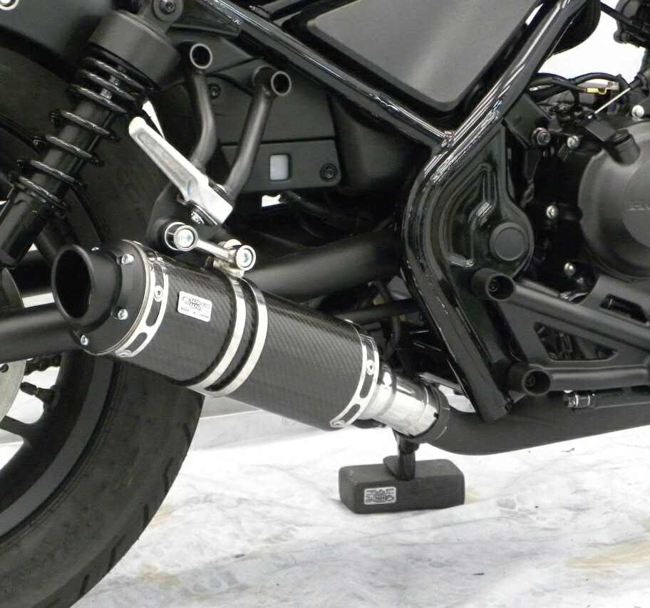 楽天市場】WirusWin レブル250(2BK-MC49) グランドシャープマフラー