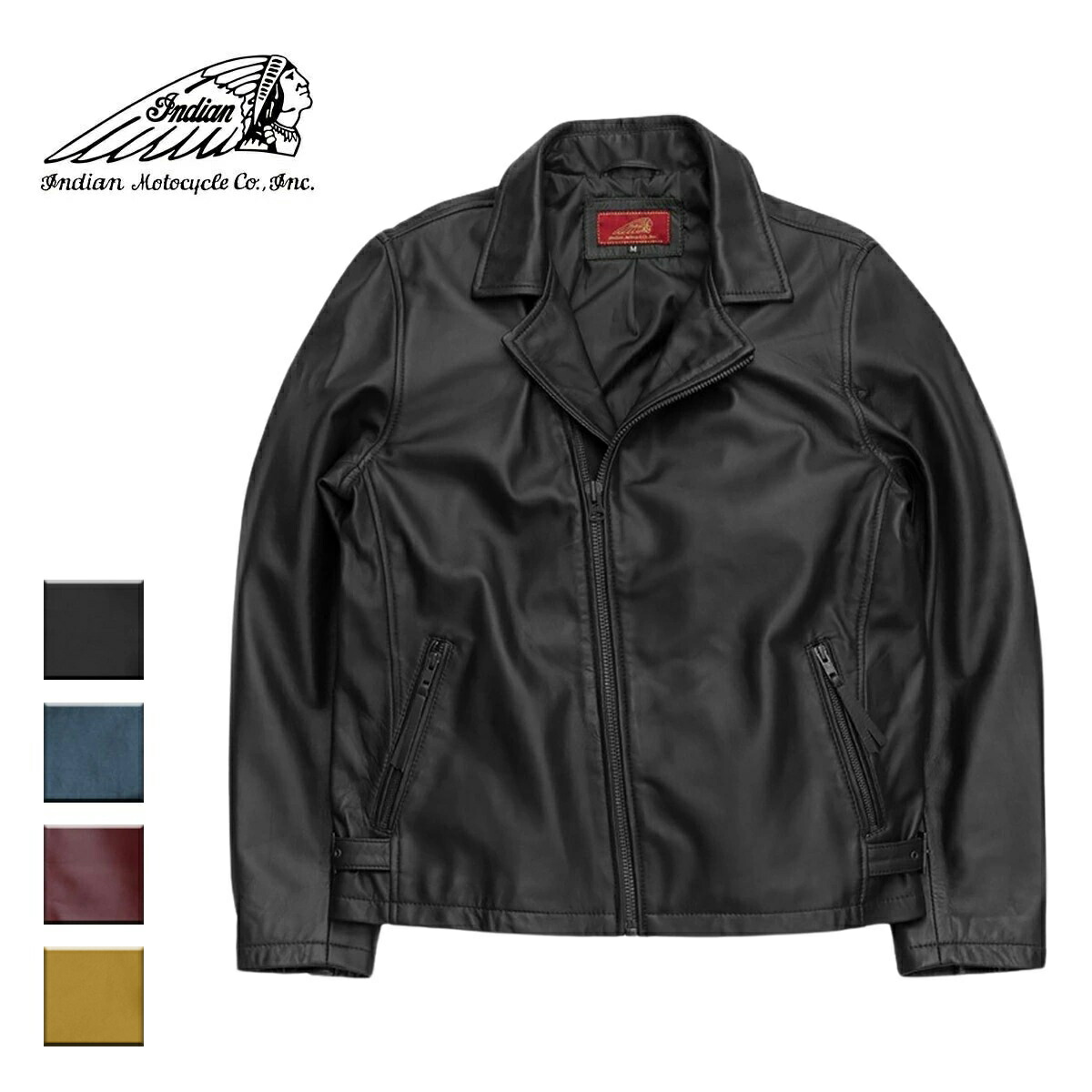 楽天市場】【送料無料】 Indian インディアン Sheepskin Riding Jacket