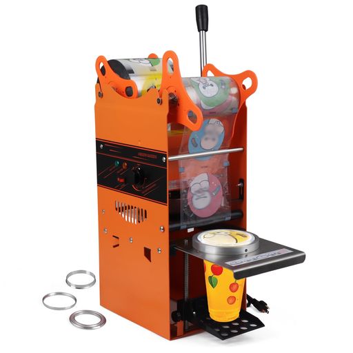 楽天市場】タピオカドリンク・アイス用 卓上トップシーラー機 ドリンク