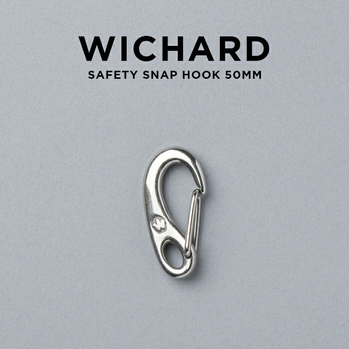 楽天市場】WICHARD ASYMMETRIC CARBIN HOOK 60MM ウィチャード