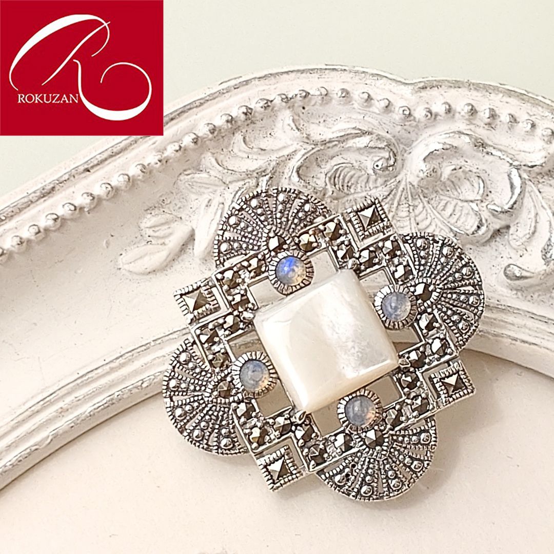 楽天市場】【碌山】 シルバー アメジスト＆パール クラシック