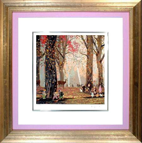 楽天市場】ヒロヤマガタ シルクスクリーン 1999 兼六園 日本の