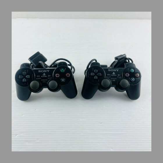 楽天市場】PS2 アナログコントローラ DUALSHOCK 2 ブラック ☆純正品