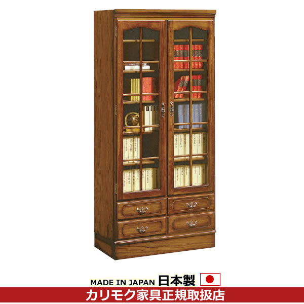楽天市場】カリモク 本棚 書棚 コロニアル 書棚 幅744mm （オープン棚