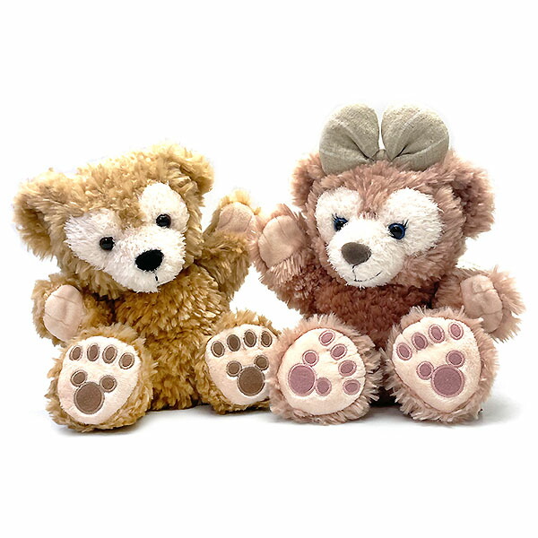 楽天市場】ダッフィーシェリーメイSサイズぬいぐるみペアセット