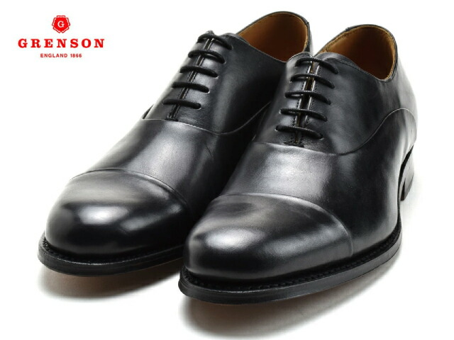 楽天市場】グレンソン GRENSON BERT BLACK CALF 111893 バート