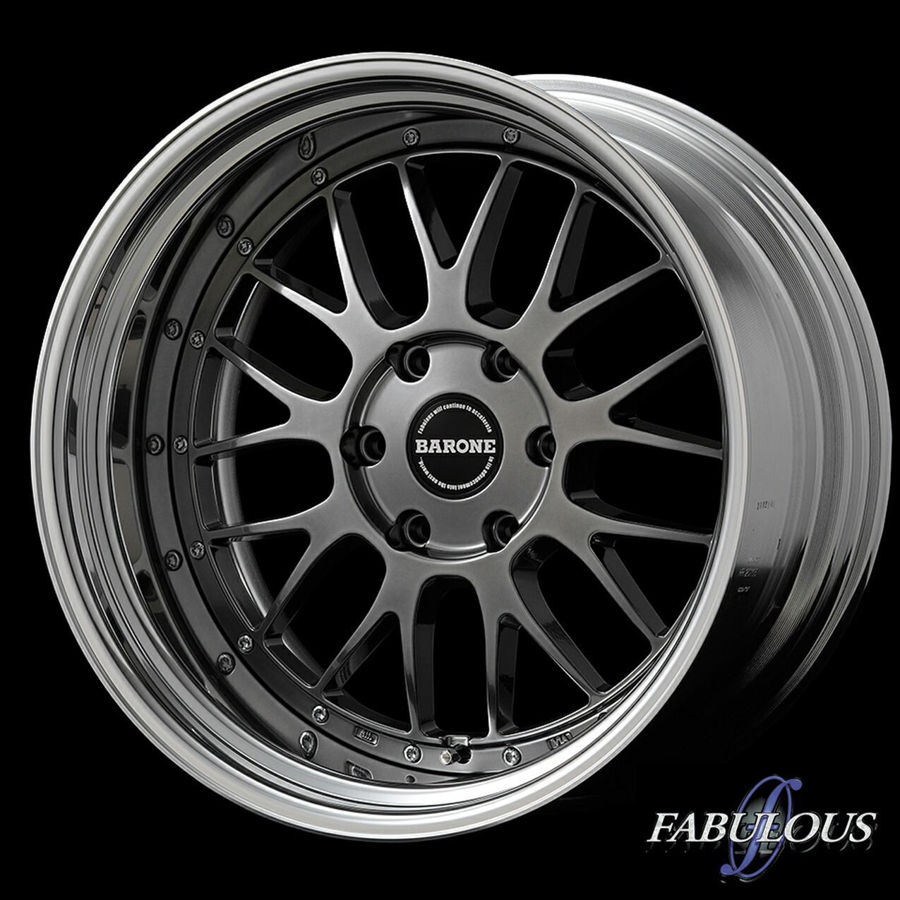楽天市場】200系 ハイエース 深リム カスタムサイズFABULOUS BARONE LM