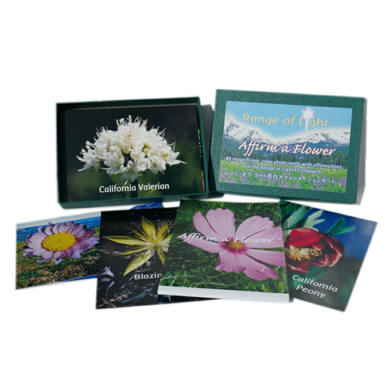 楽天市場】バッチフラワーレメディ写真カードセット(38種)ドイツ版