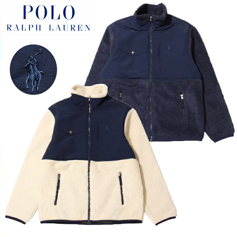 楽天市場】POLO RALPH LAUREN MEN'S FLEECE BASEBALL JACKET / ポロ