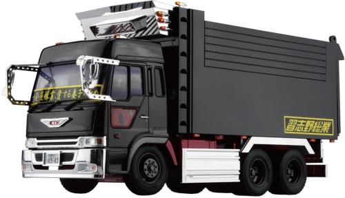 楽天市場】アオシマ 1/32 吉田運送 丸紋ライン スケールプラモデル