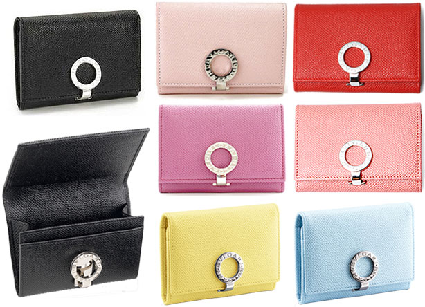 楽天市場】BVLGARI ブルガリブルガリ 名刺入れブラック ピンク ダーク