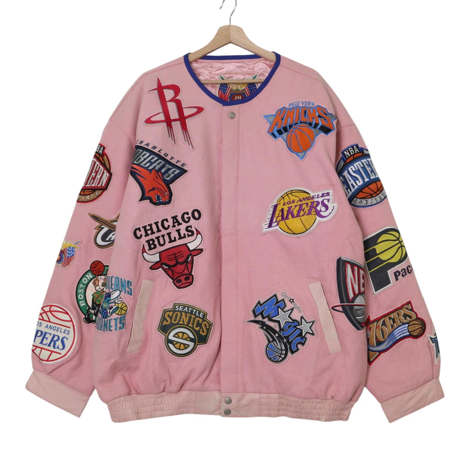 楽天市場】JEFF HAMILTON NBA COLLAGE VEGAN LEATHER JACKET NBA-201