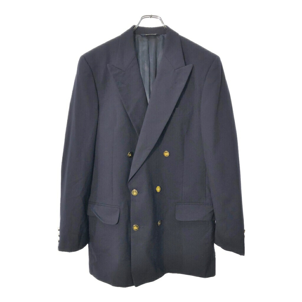 楽天市場】SALE/ 90年代 USA製 BURBERRY バーバリー 紺ブレ テーラード