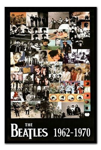 楽天市場】ロック ポスター ビートルズ THE BEATLES Through the Years