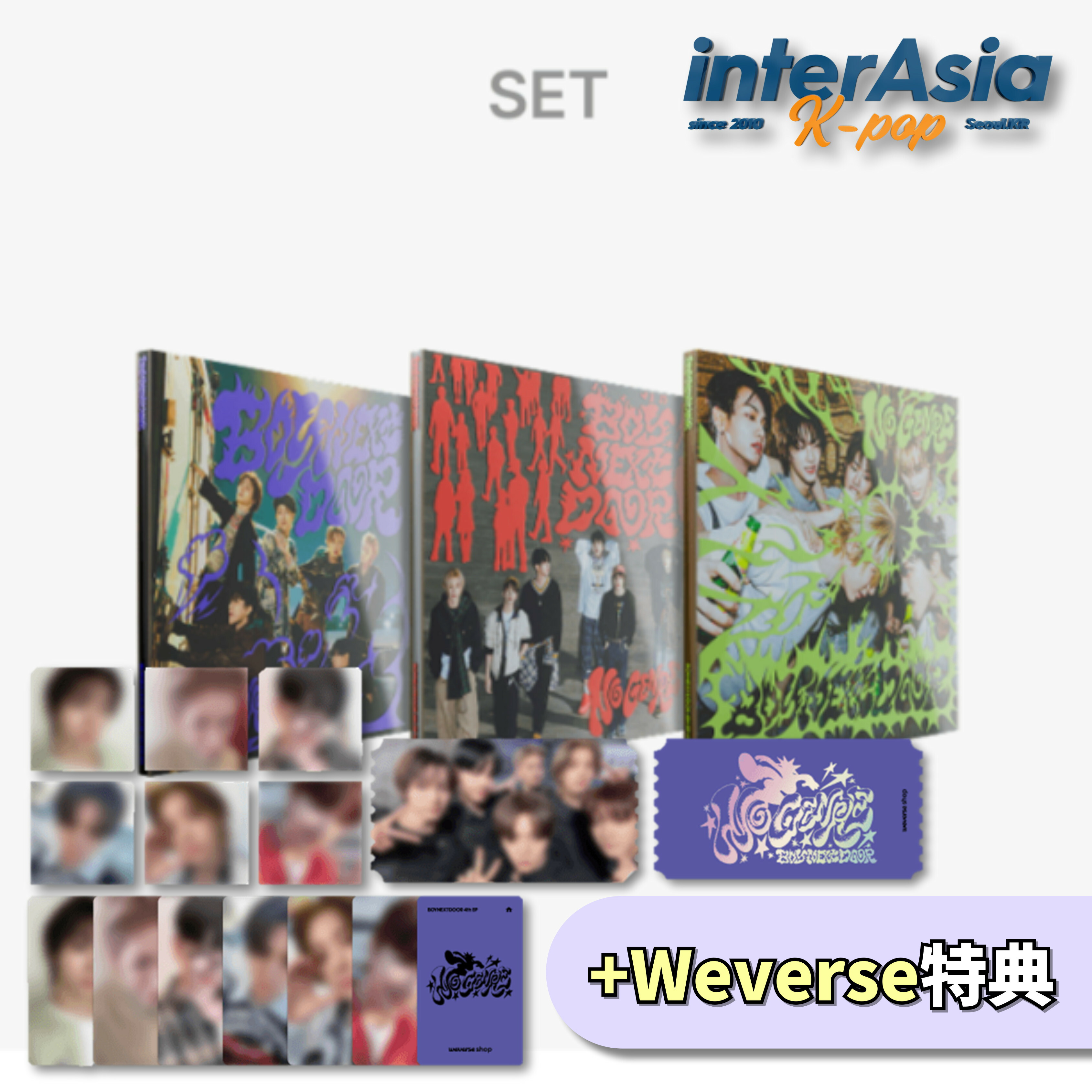 楽天市場】BOYNEXTDOOR - 4th EP 「No Genre」 (Board Game ver