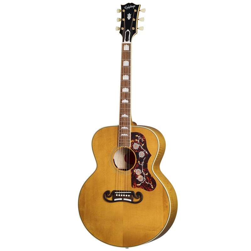 楽天市場】Epiphone J-200 All Solid Wood Aged Natural Antique Gloss