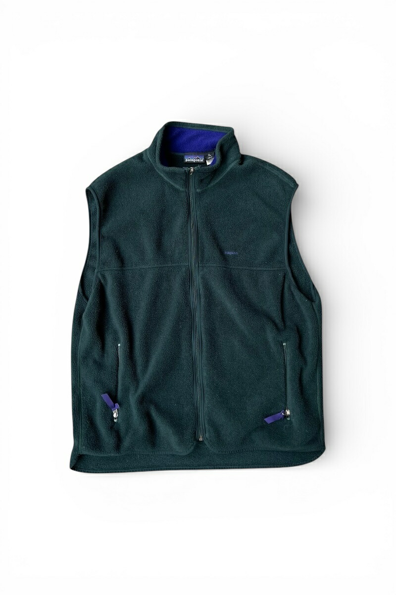 楽天市場】Used '91 Made in USA patagonia Shelled Synchilla Vest